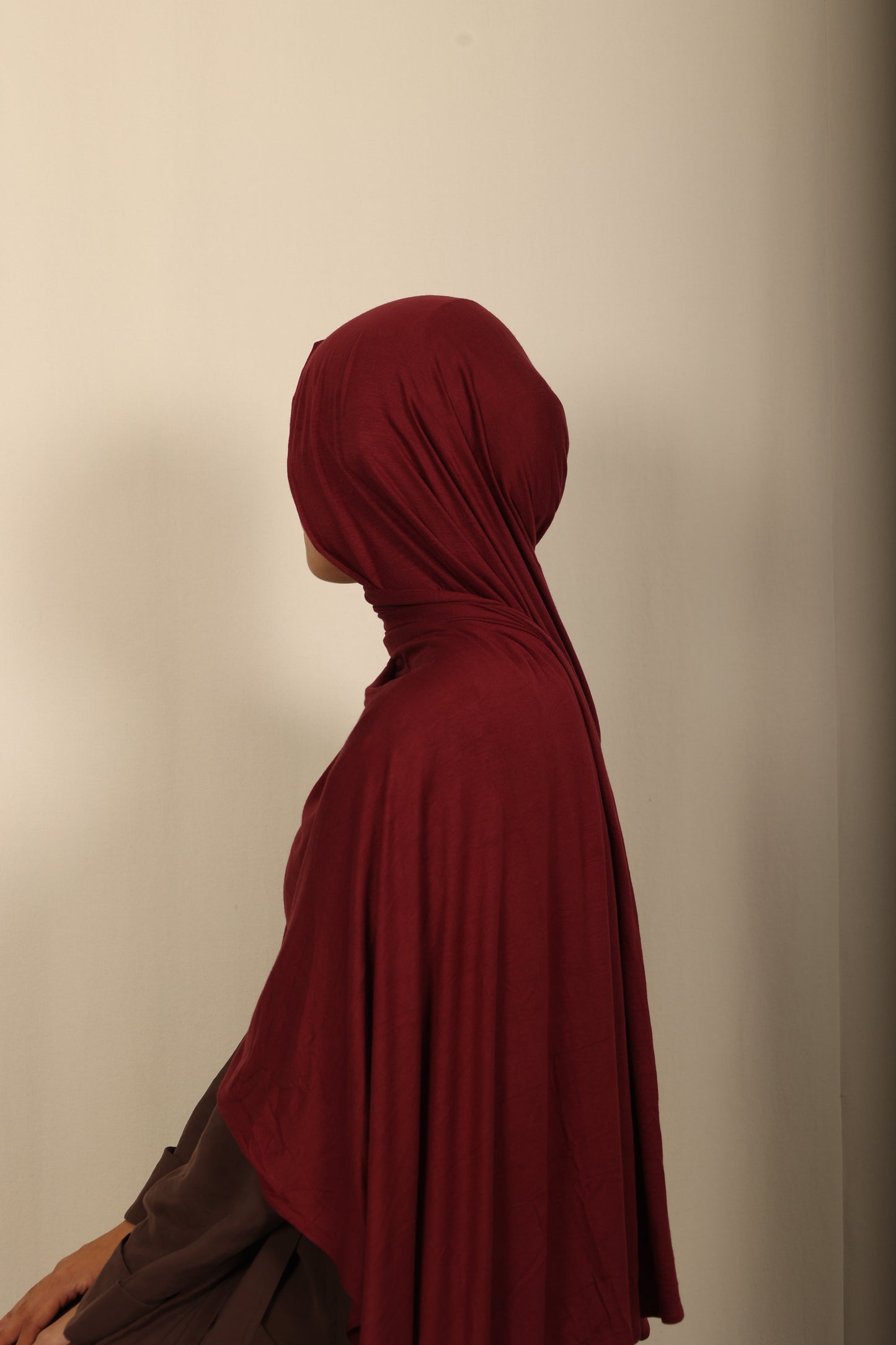 Premium Jersey - Deep Crimson