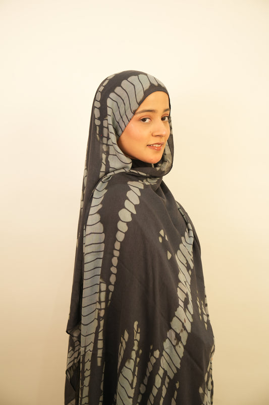 Printed Modal - Moonlit Ripple