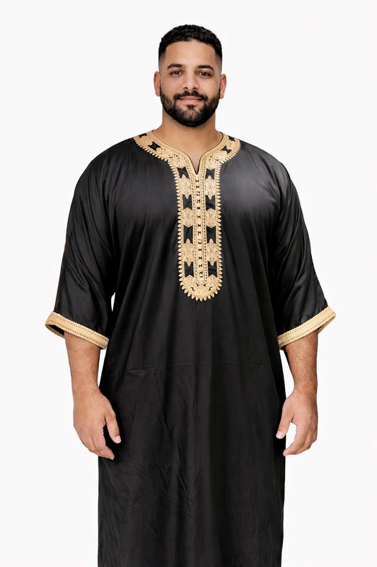 Moroccan - Black & Gold