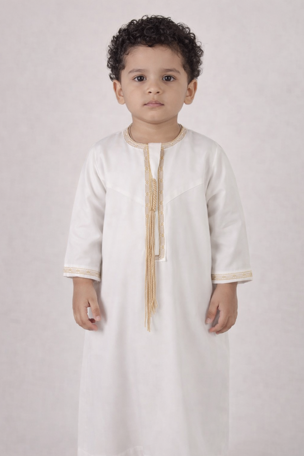 Baby & Toddler Omani - White & Gold