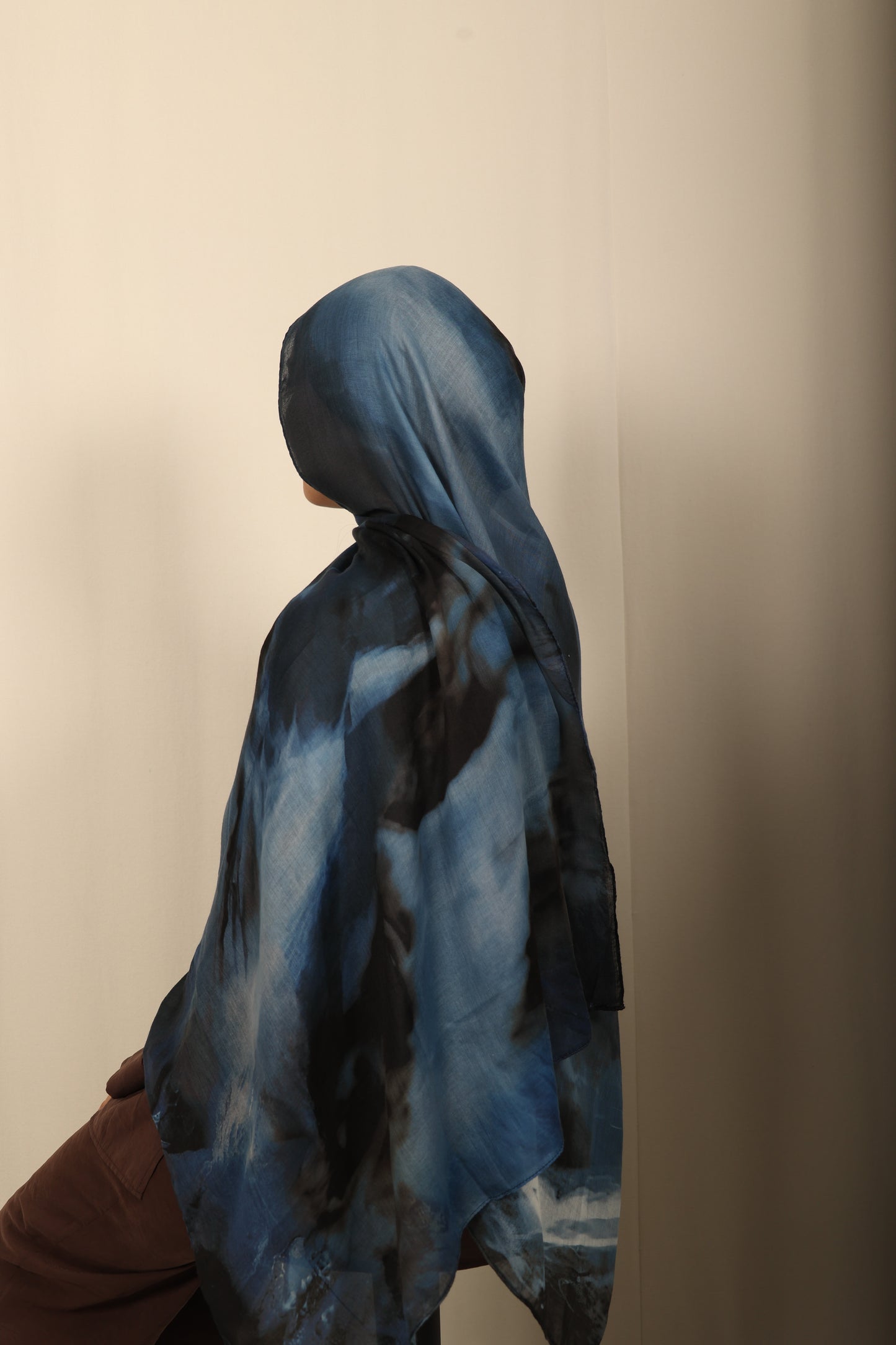 Printed Modal - Deep Ocean