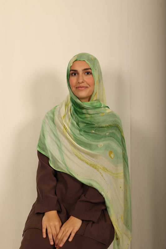 Printed Modal - Verdant Flow