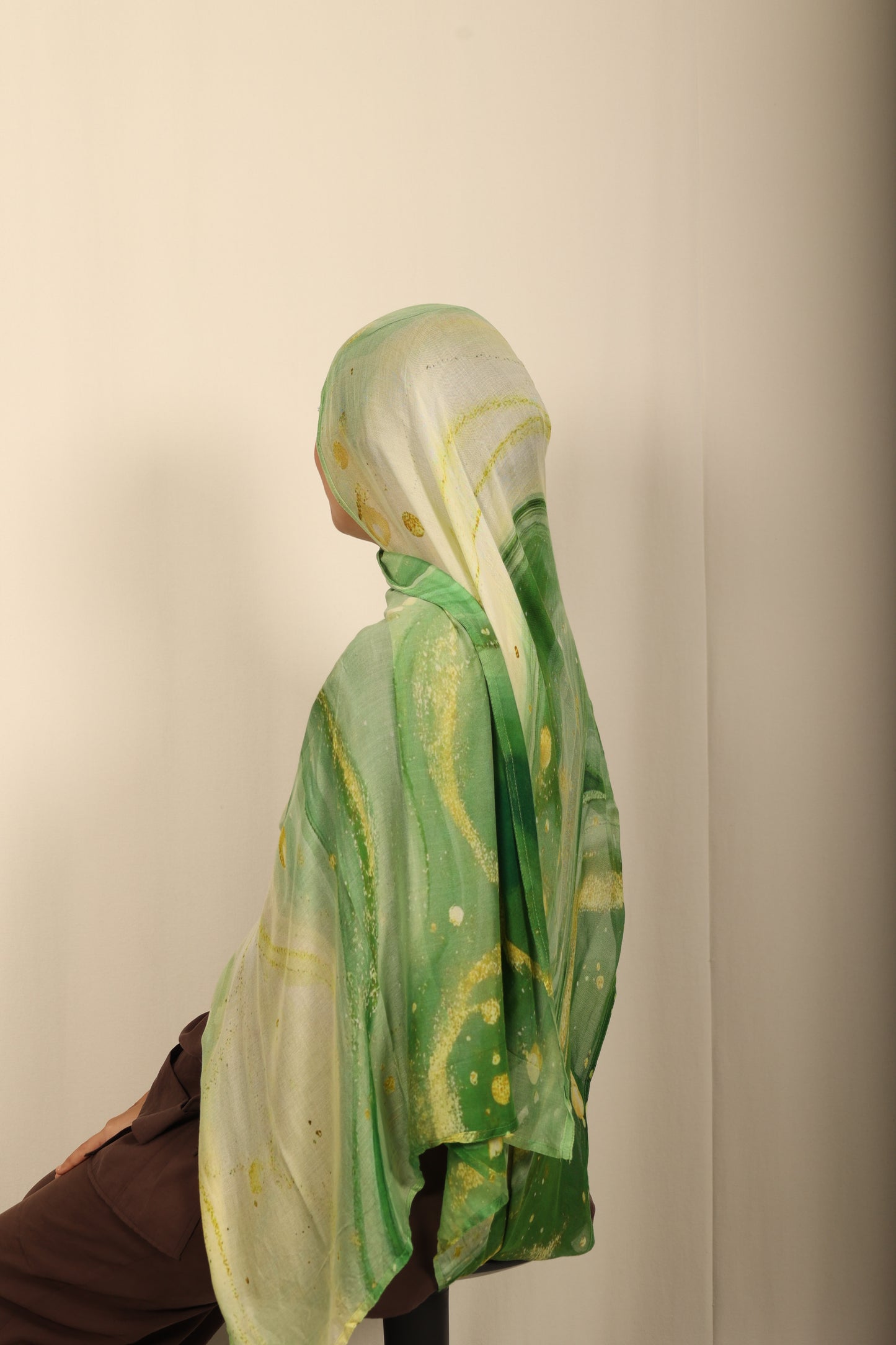 Printed Modal - Verdant Flow