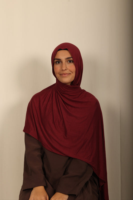 Premium Jersey - Deep Crimson