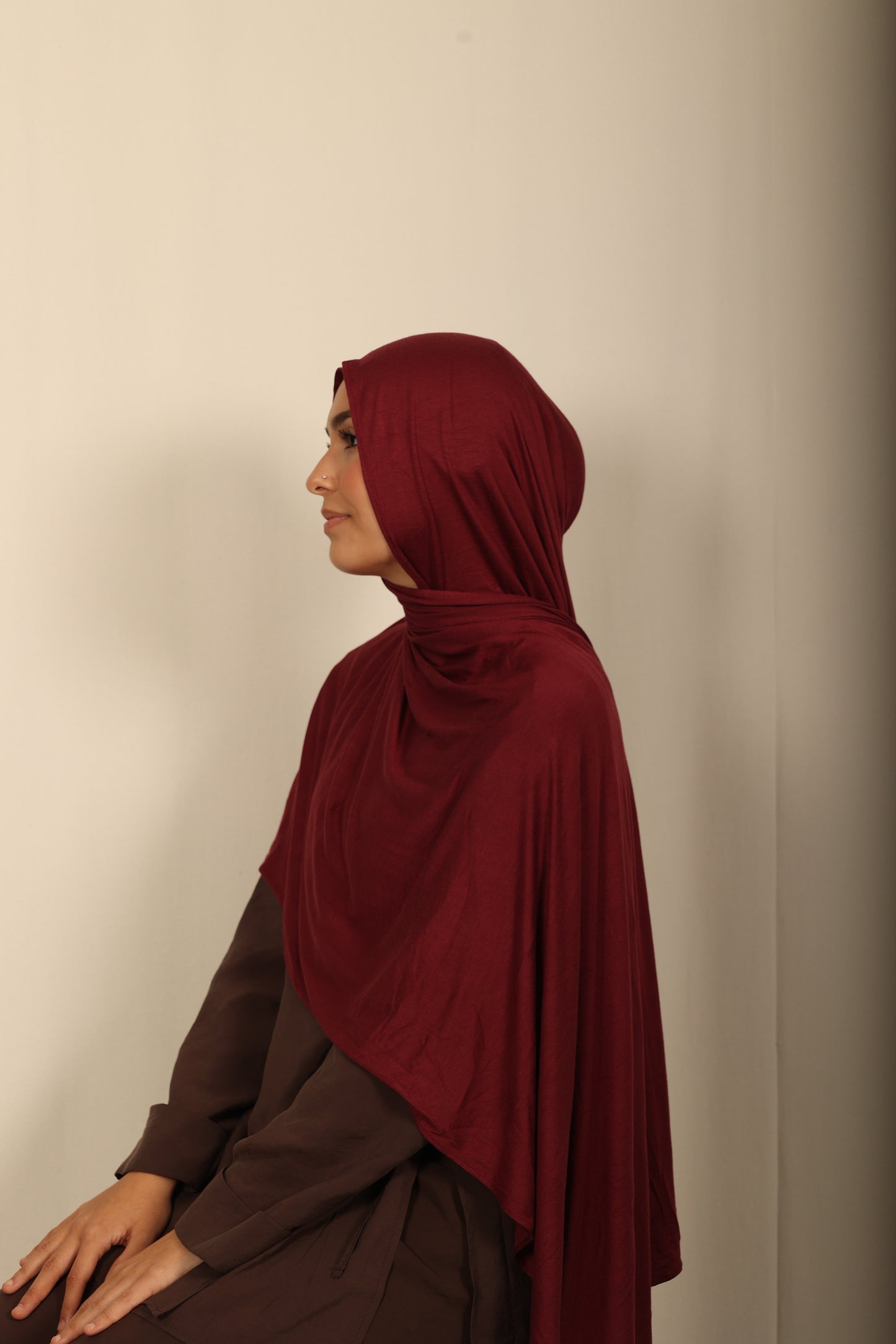 Premium Jersey - Deep Crimson