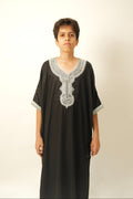 Kids Moroccan Thobe - Black and Grey
