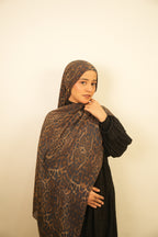Printed Modal - Mocha Leopard