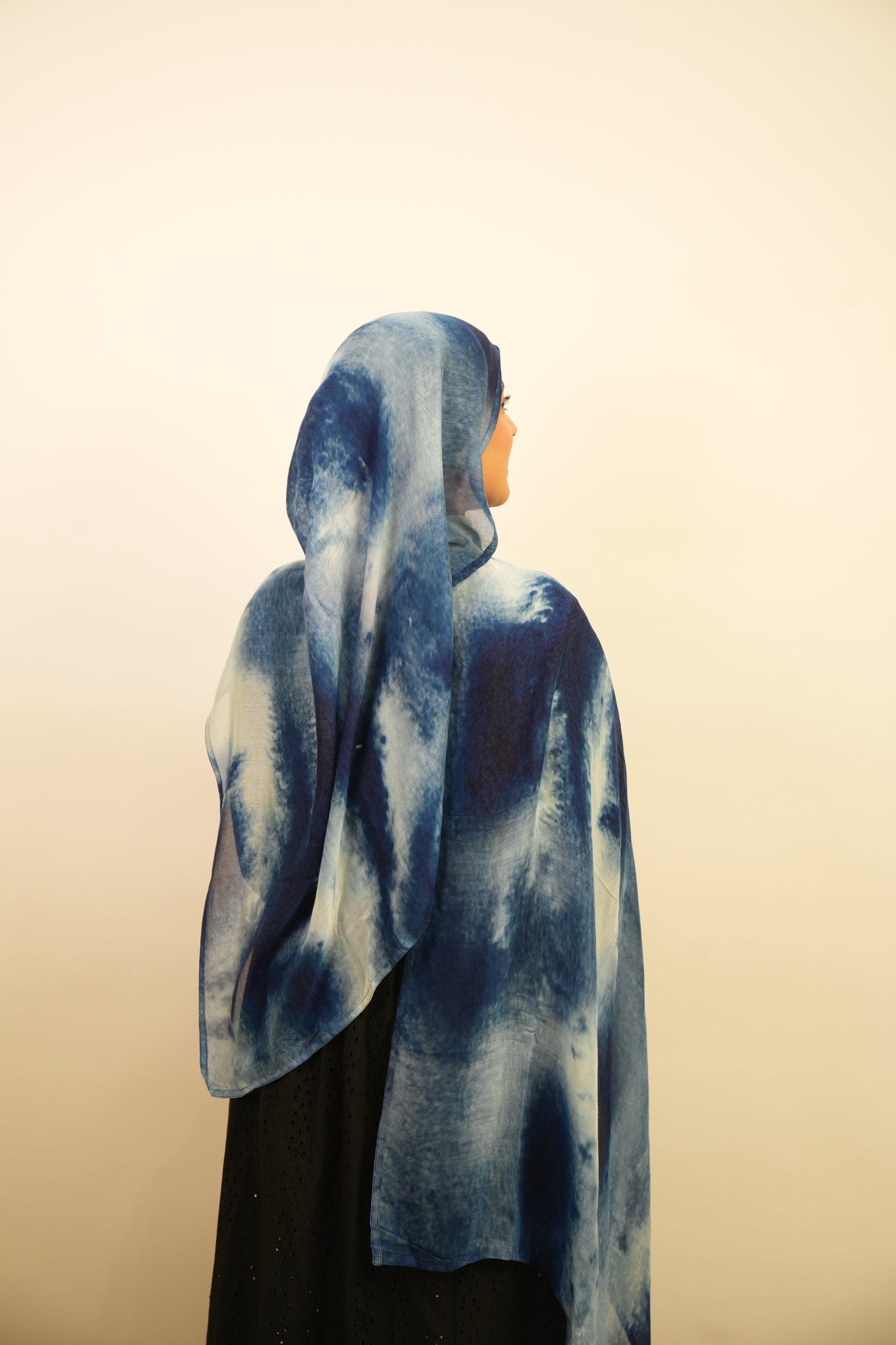Printed Modal - Sapphire Wash