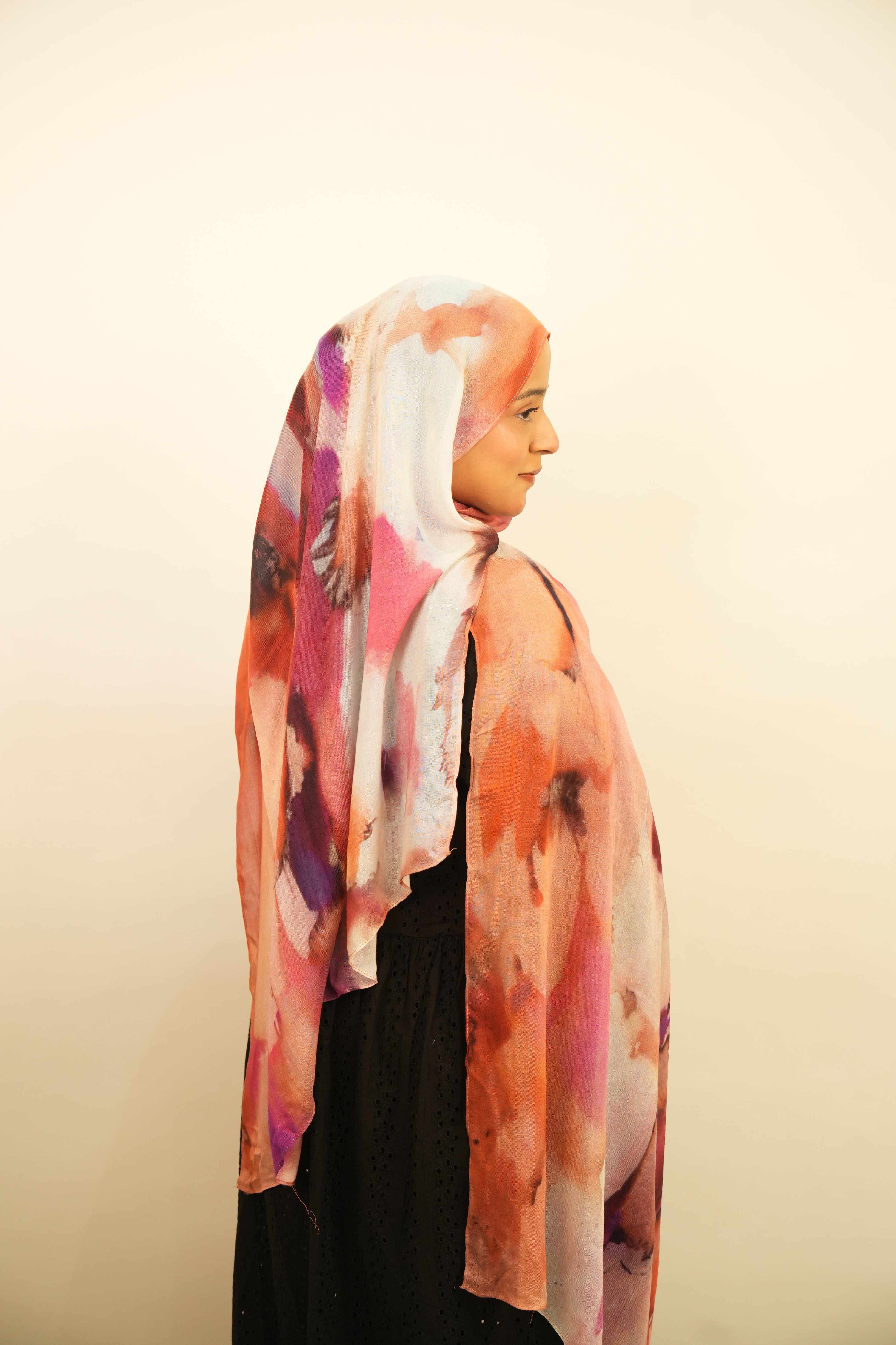 Printed Modal - Sunset Bloom