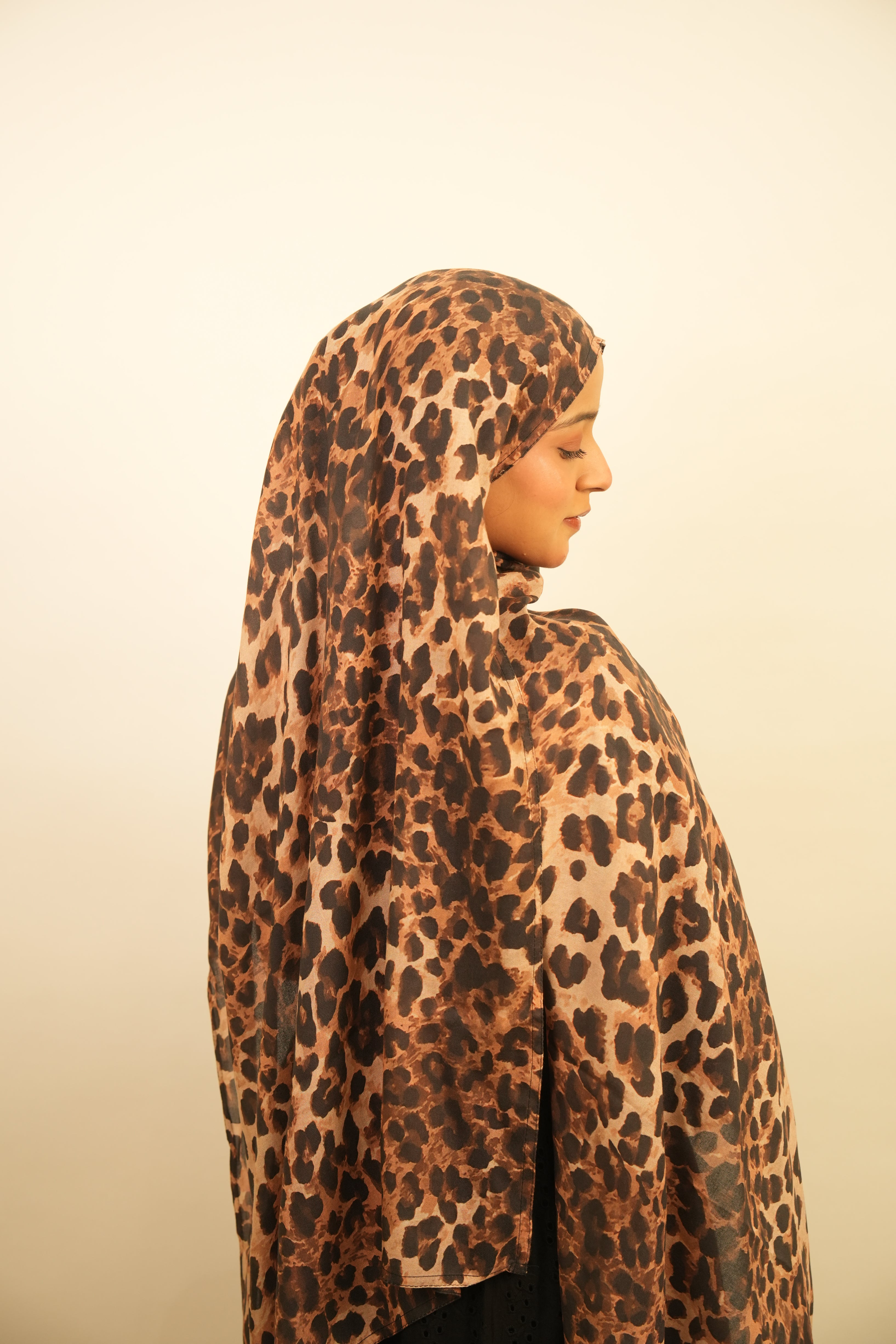 Printed Modal - Leopard