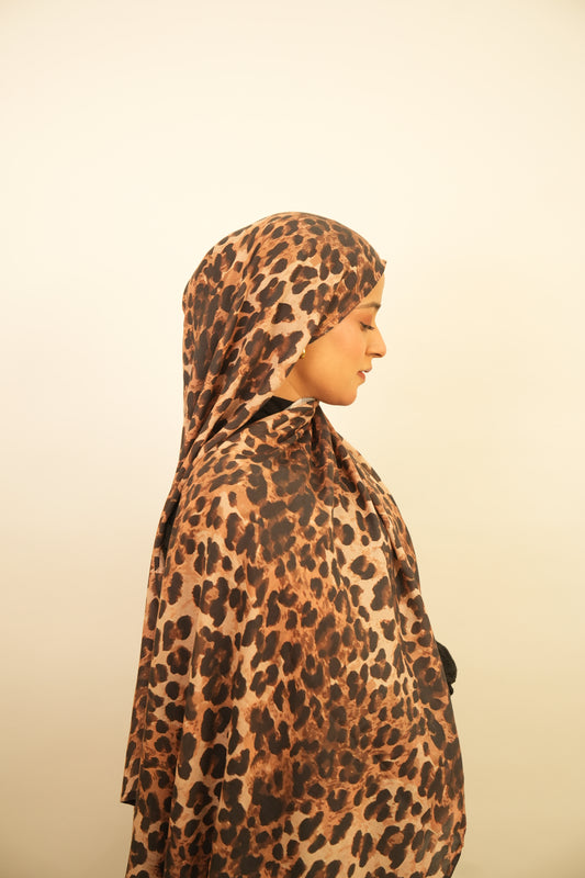 Printed Modal - Leopard