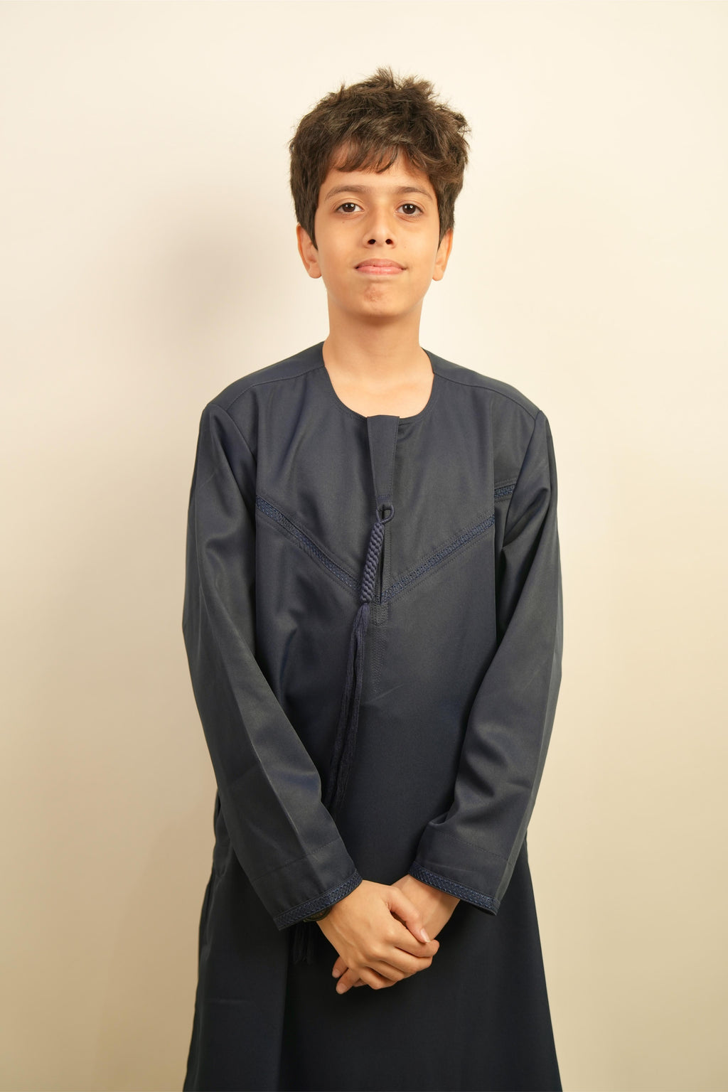 Kids Emirati Thobe - Navy