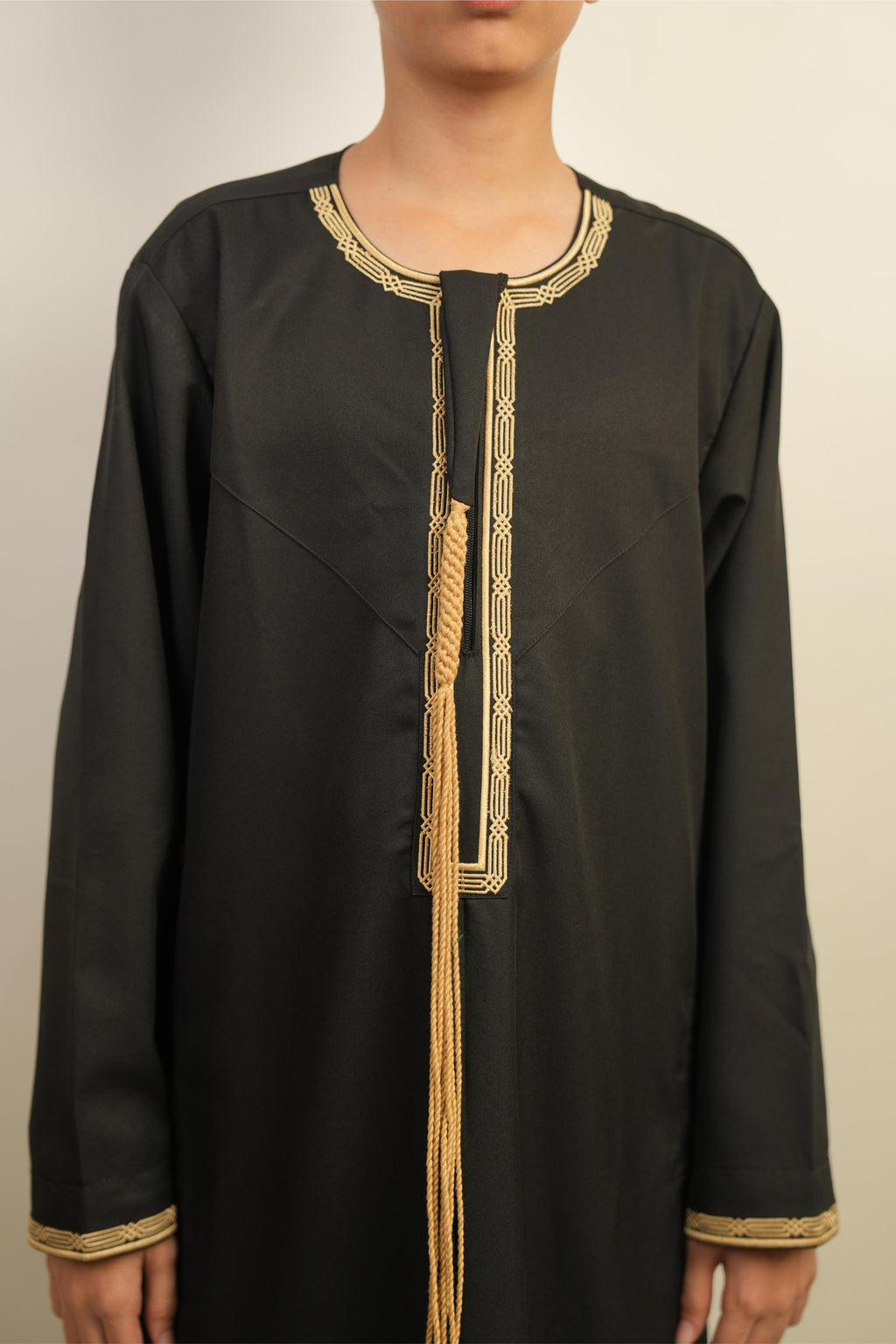 Kids Omani - Black & Gold