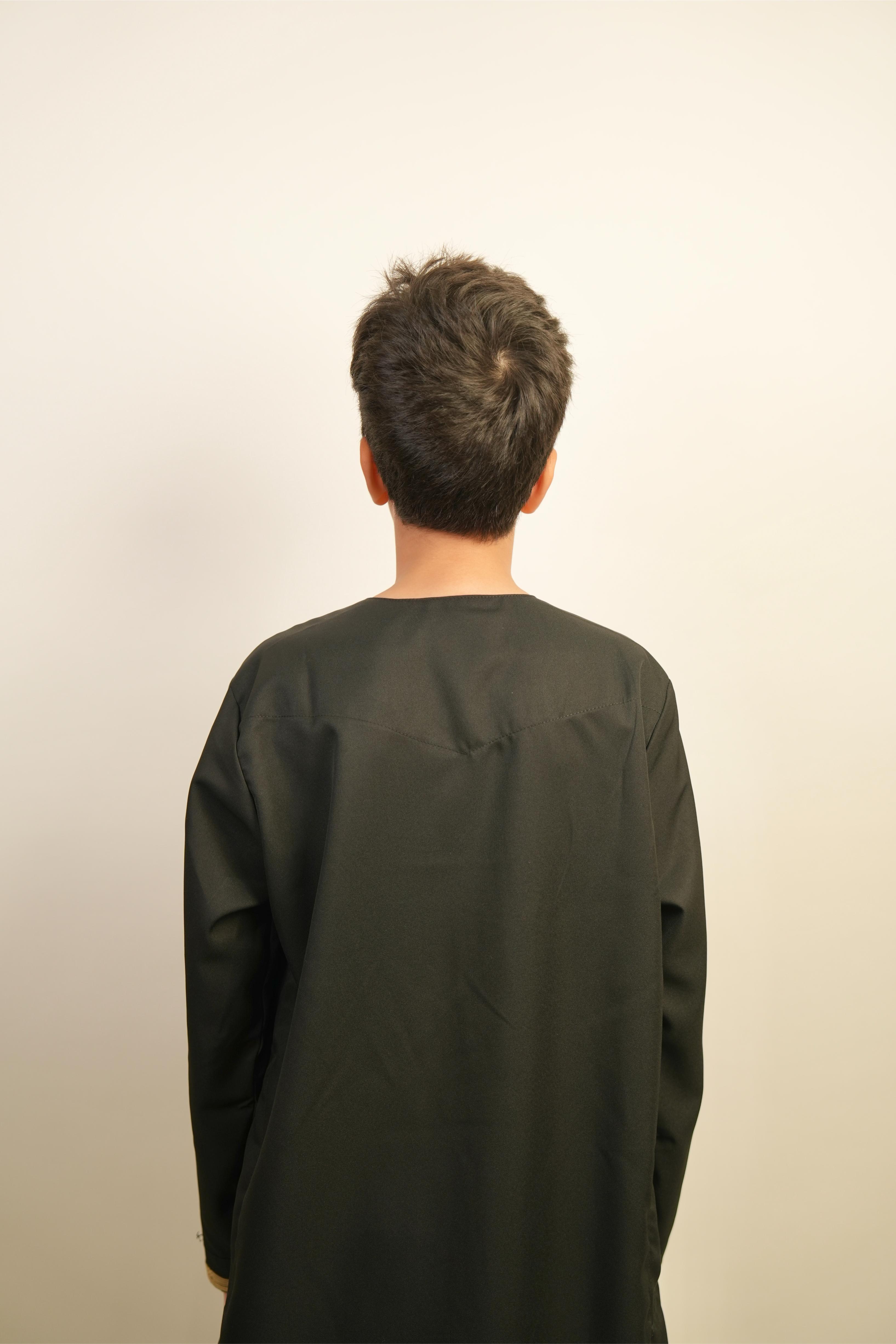 Kids Omani - Black & Gold