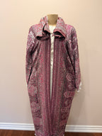 Pashmina Abaya - Pink & Black