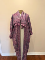 Pashmina Abaya - Purple