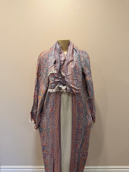 Pashmina Abaya - Multicolour (Light)