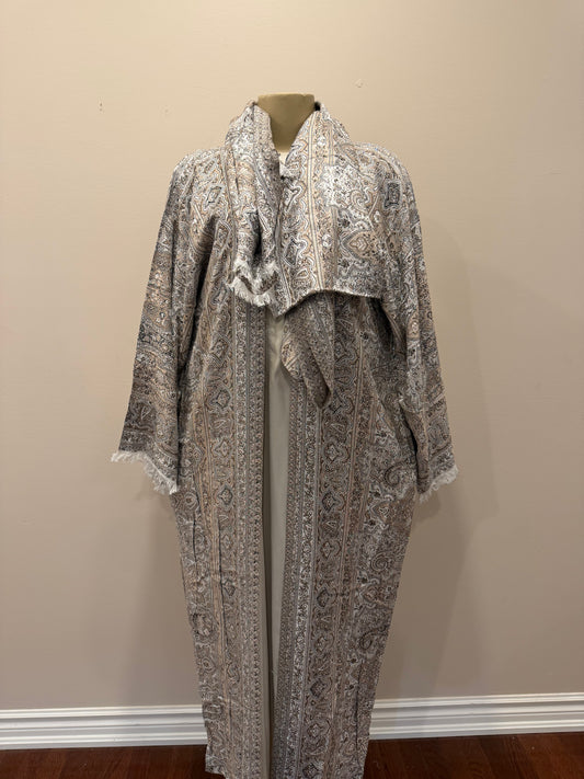 Pashmina Abaya - Light Brown