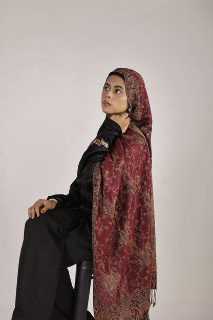Pashmina - Gulnar Rouge