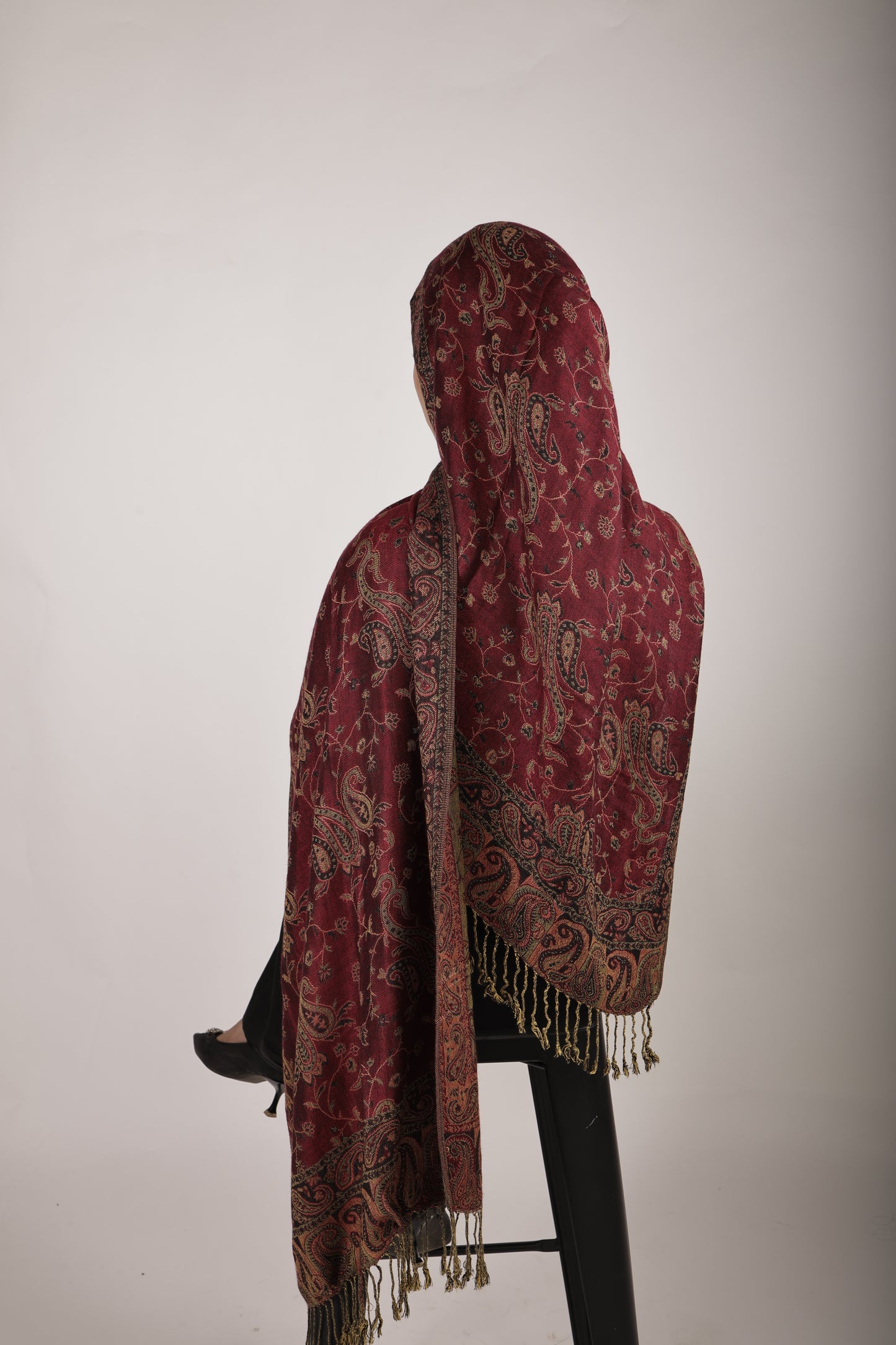Pashmina - Gulnar Rouge