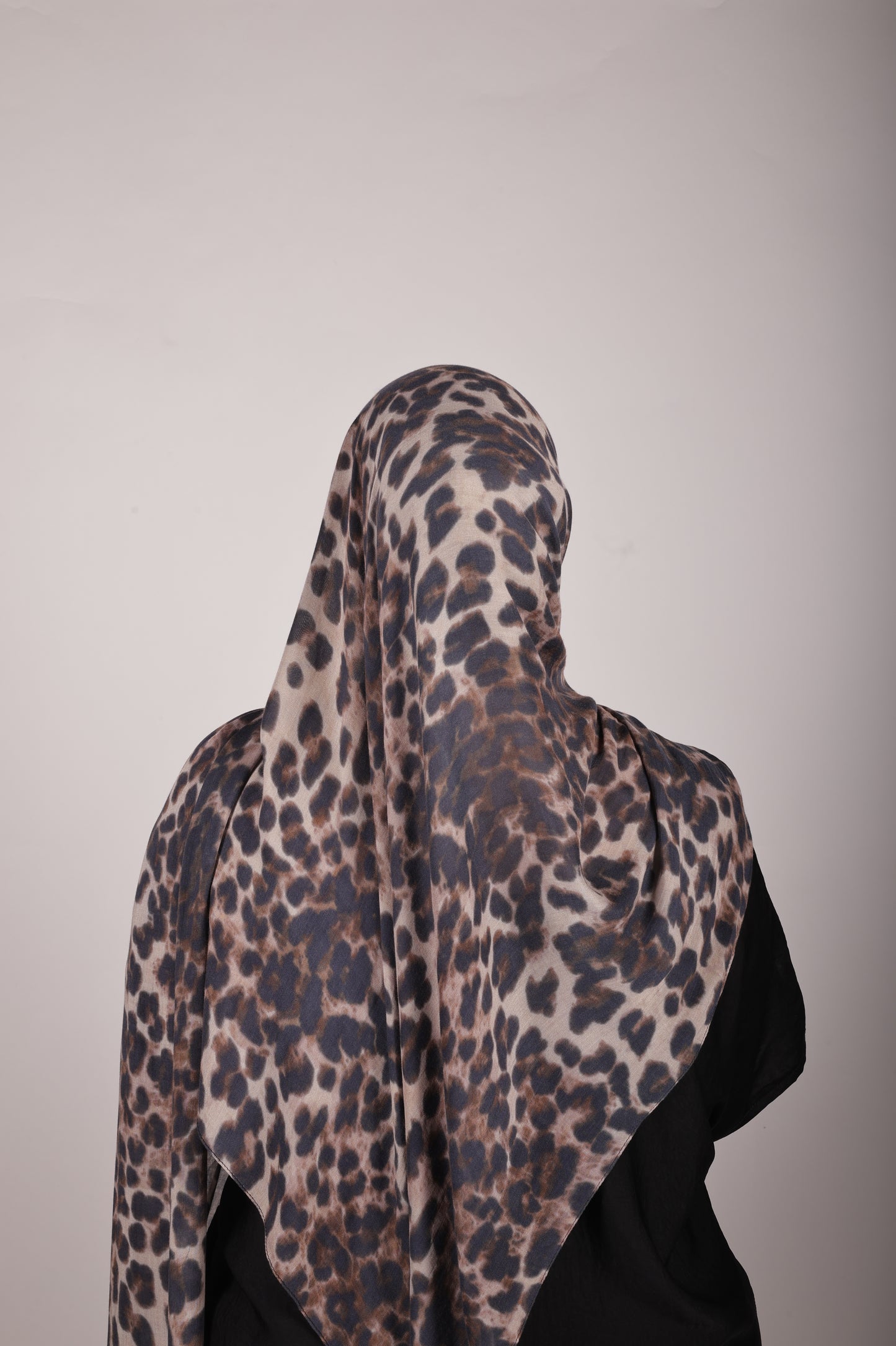 Printed Modal - Mocha Leopard