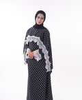 Lace Abaya - Polka