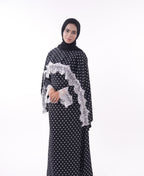 Lace Abaya - Polka