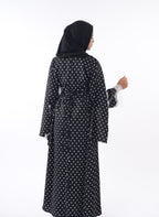 Lace Abaya - Polka