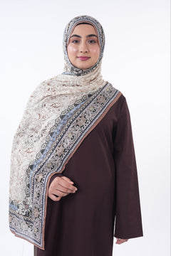 Printed Modal - Persian Ivory
