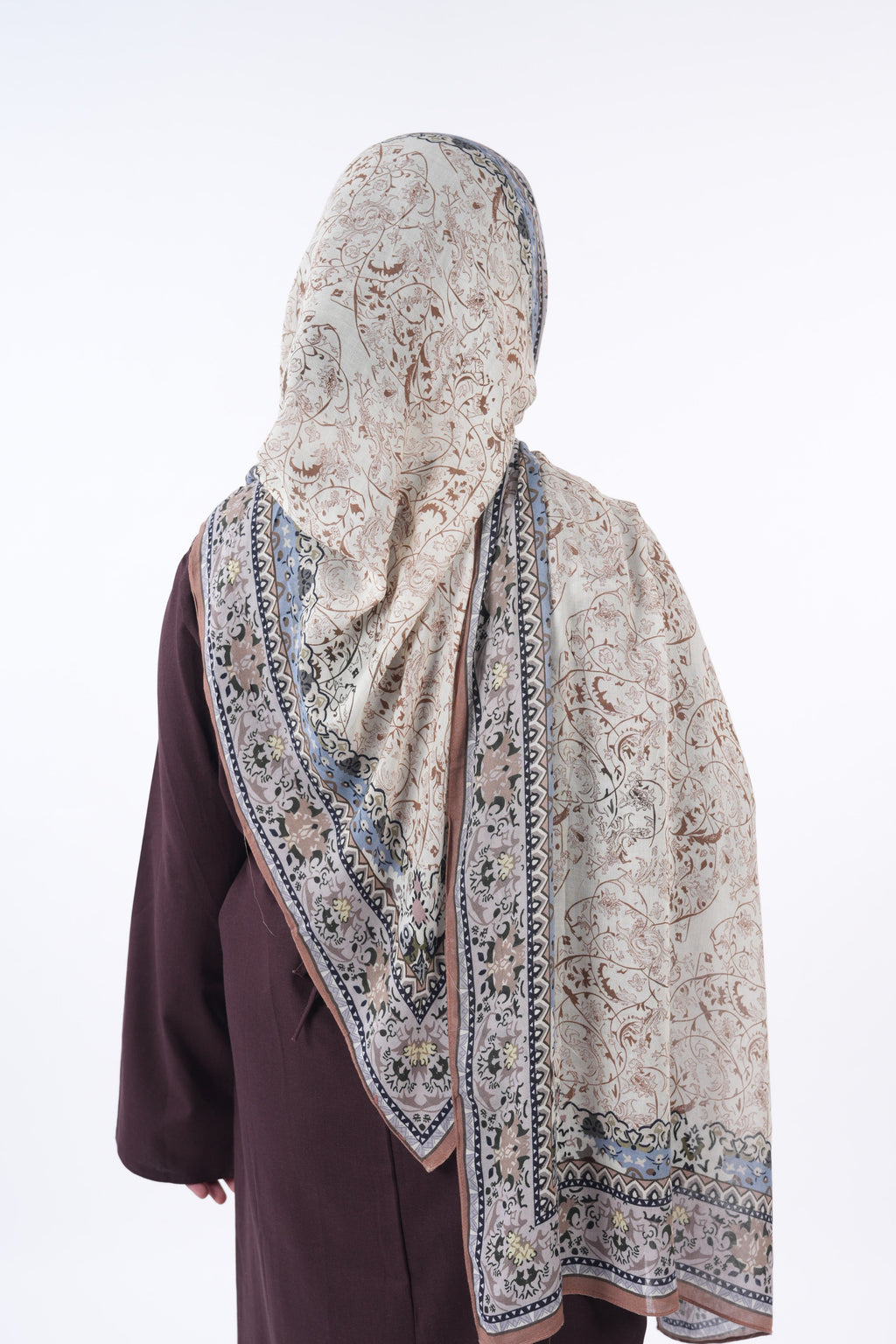 Printed Modal - Persian Ivory