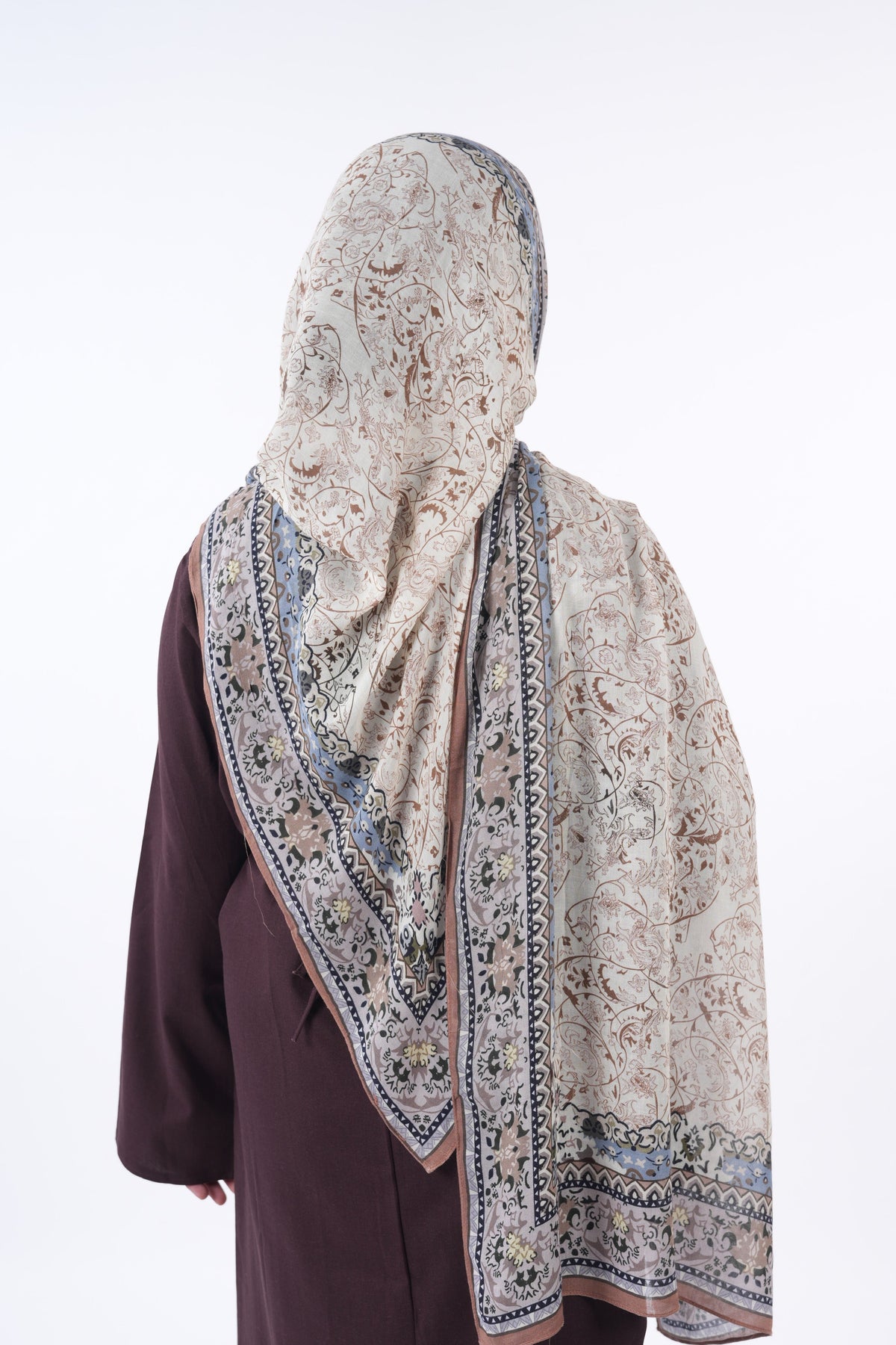 Printed Modal - Persian Ivory