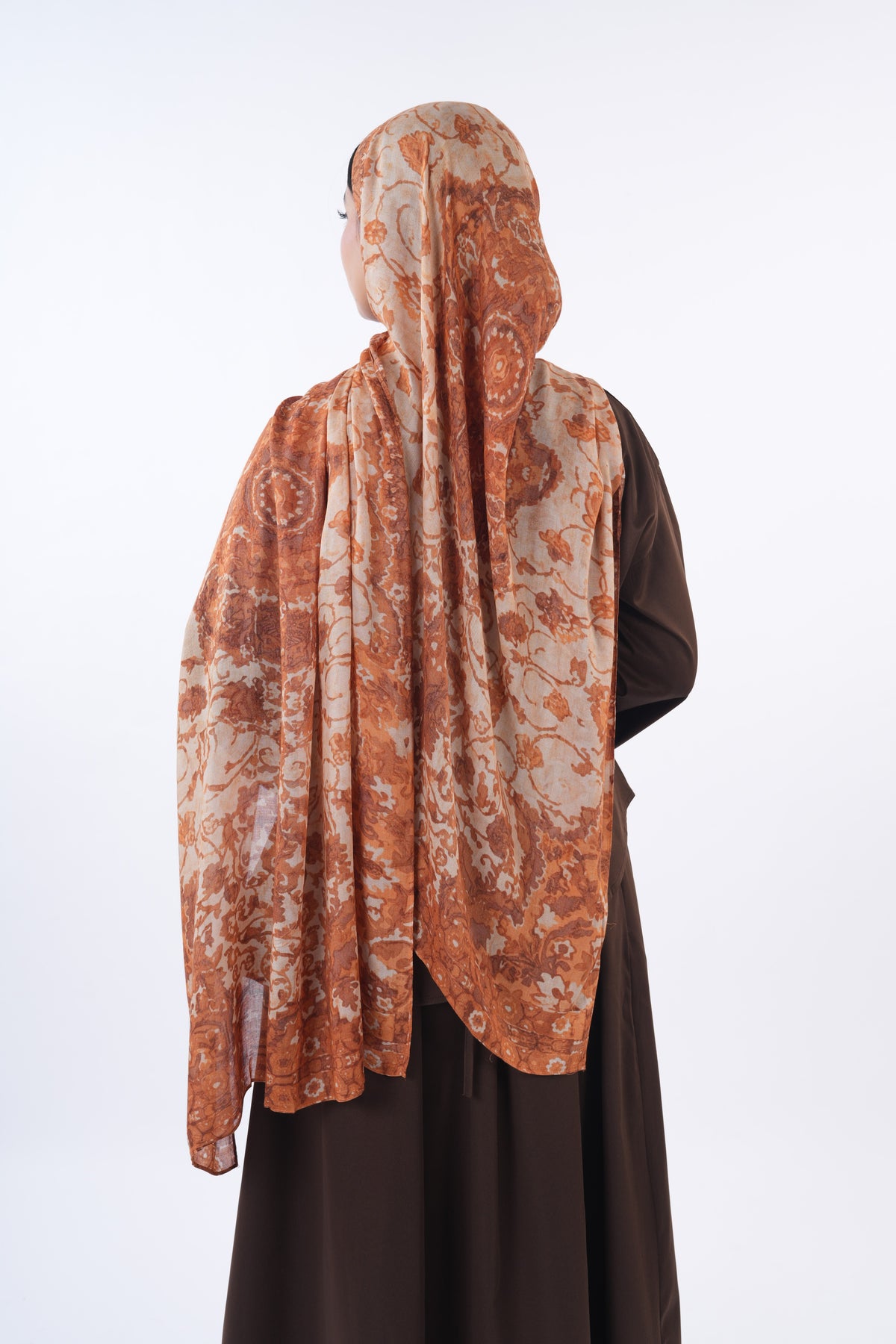 Printed Modal - Pumpkin Spice