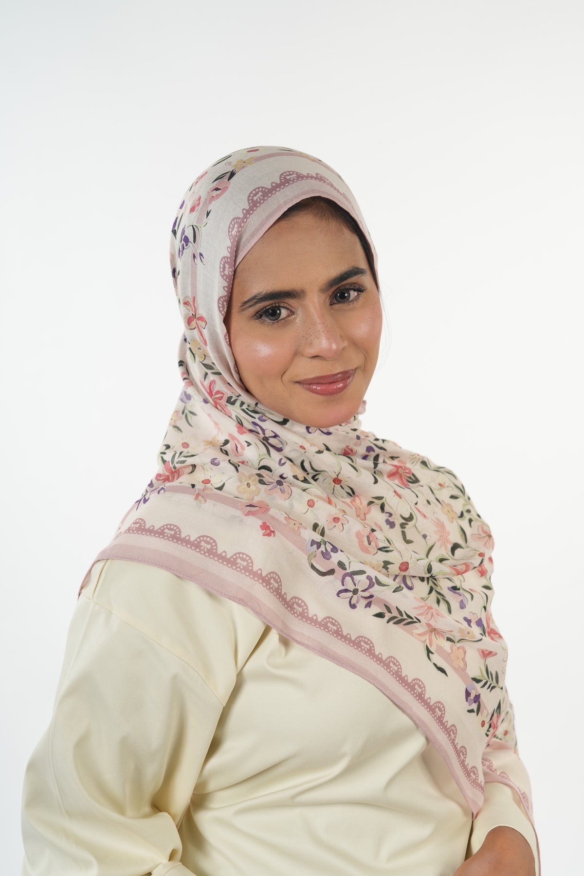 Printed Modal - Floral Whisper