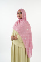 Printed Modal - Pink Orchid
