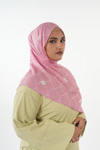 Printed Modal - Pink Orchid