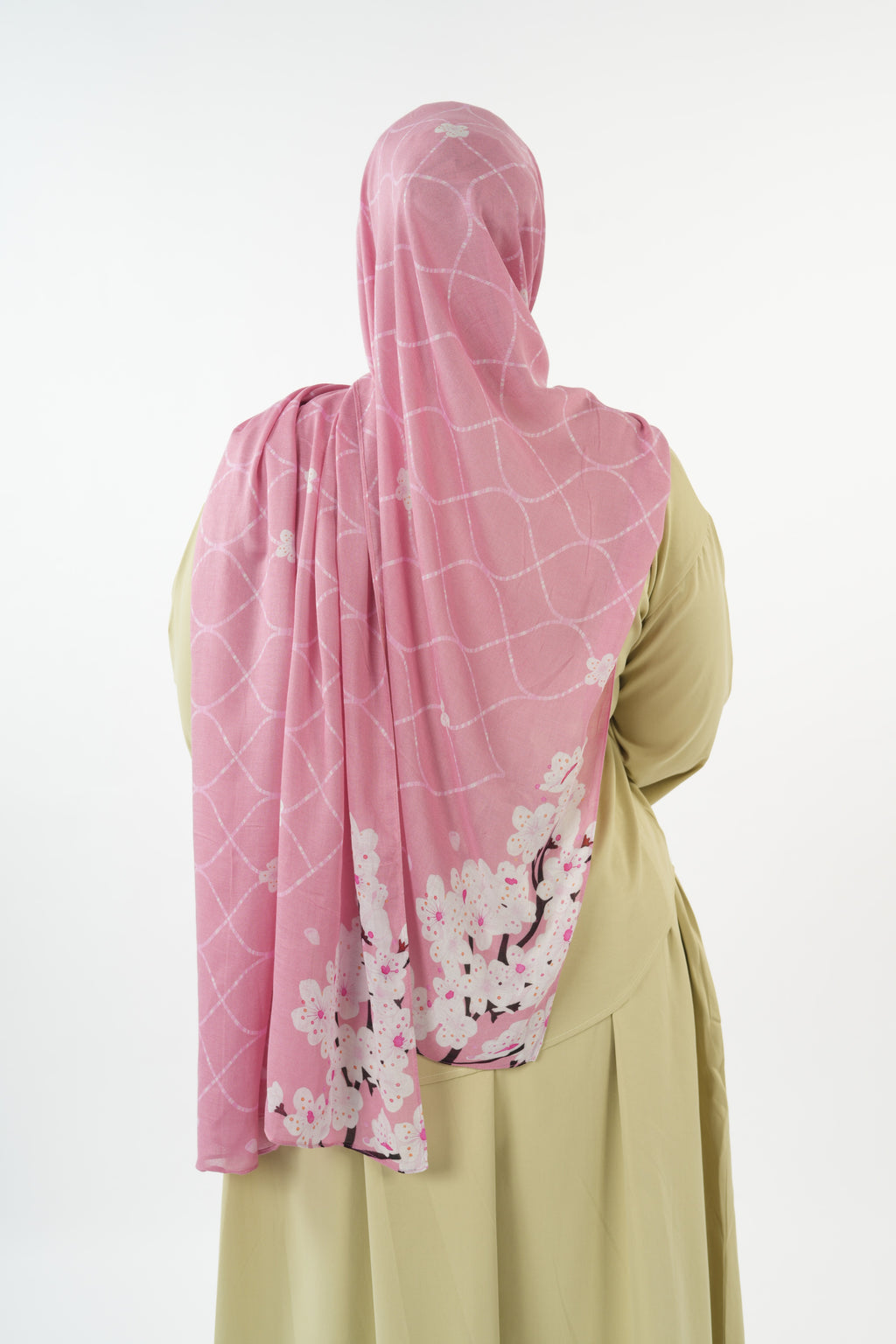Printed Modal - Pink Orchid