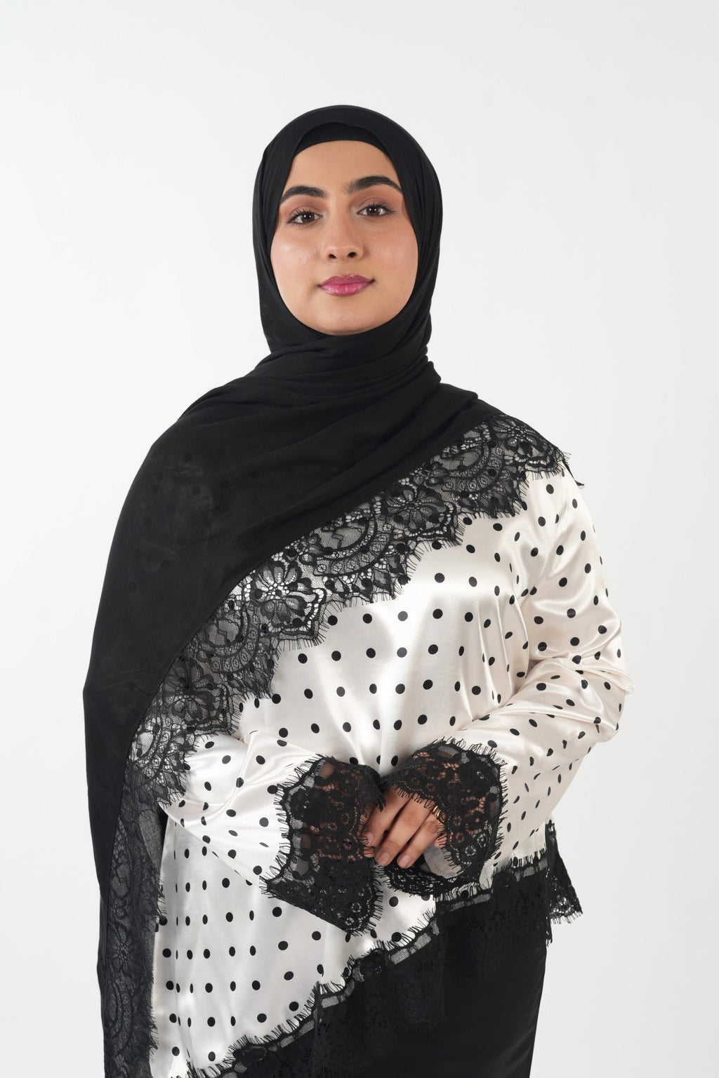 Lace Modal - Black
