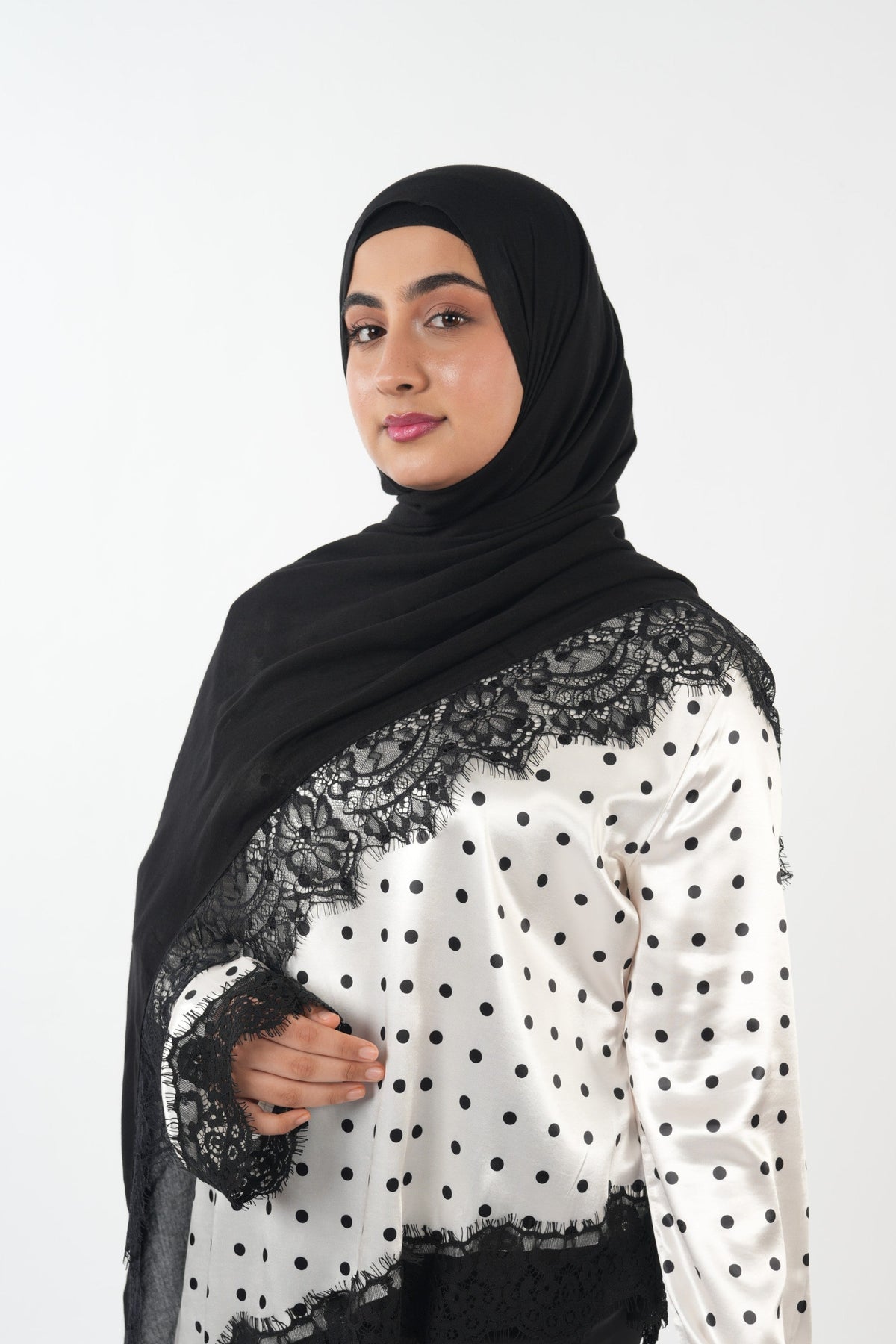 Lace Modal - Black