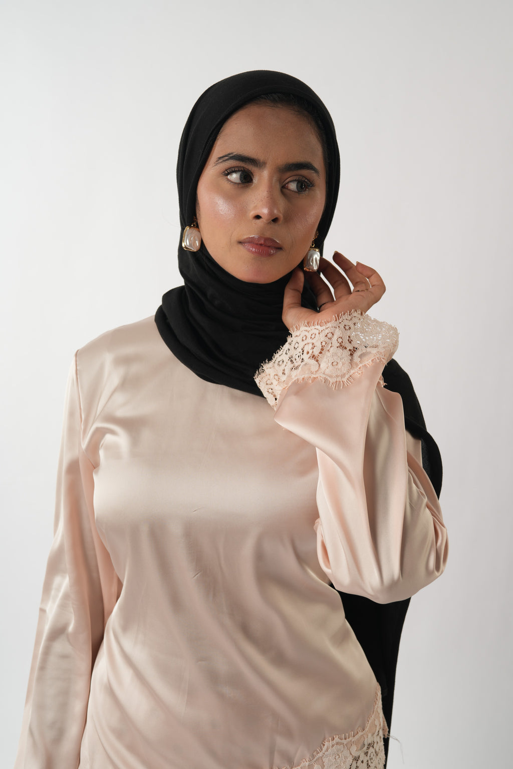 Satin Top - Sand