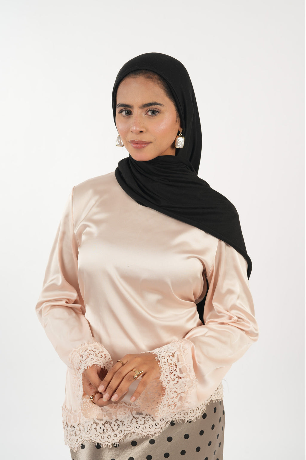 Satin Top - Sand
