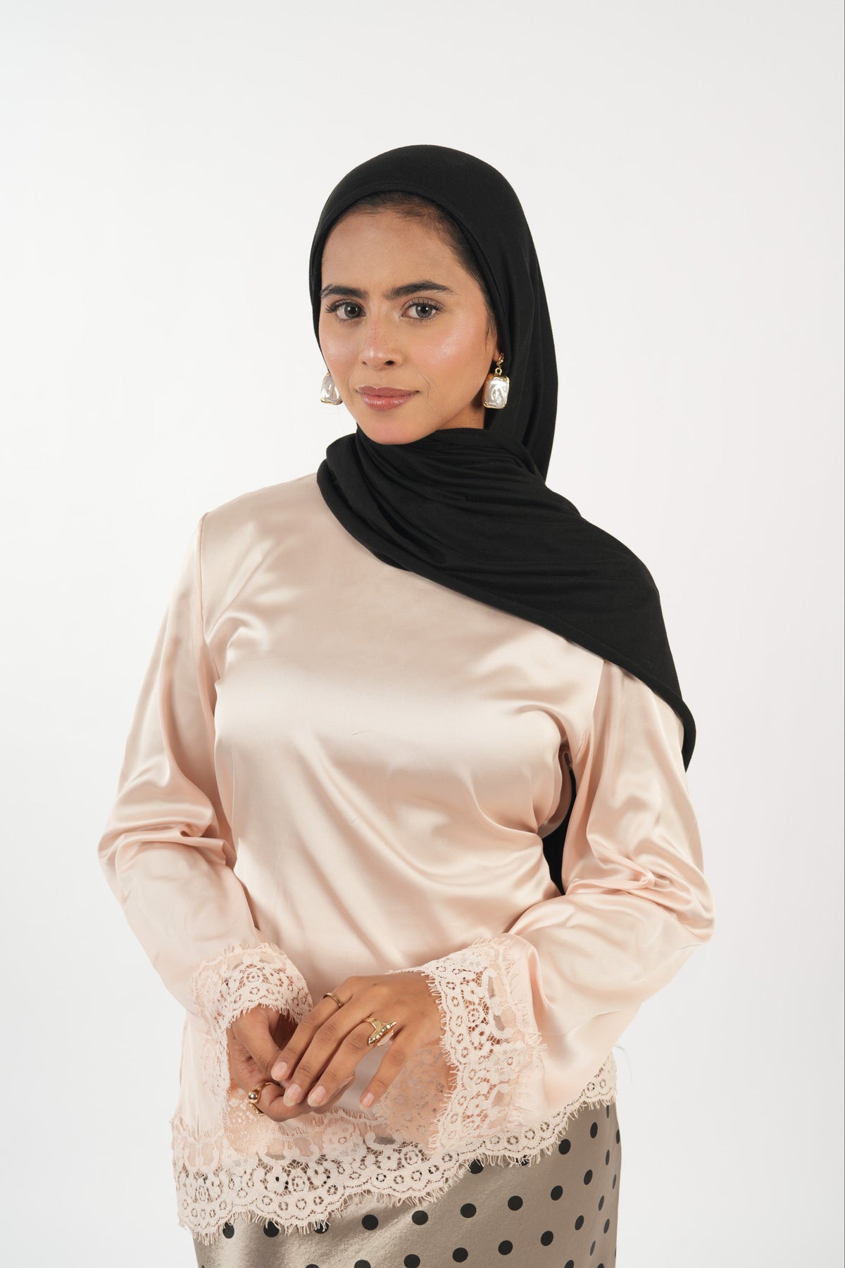 Satin Top - Sand