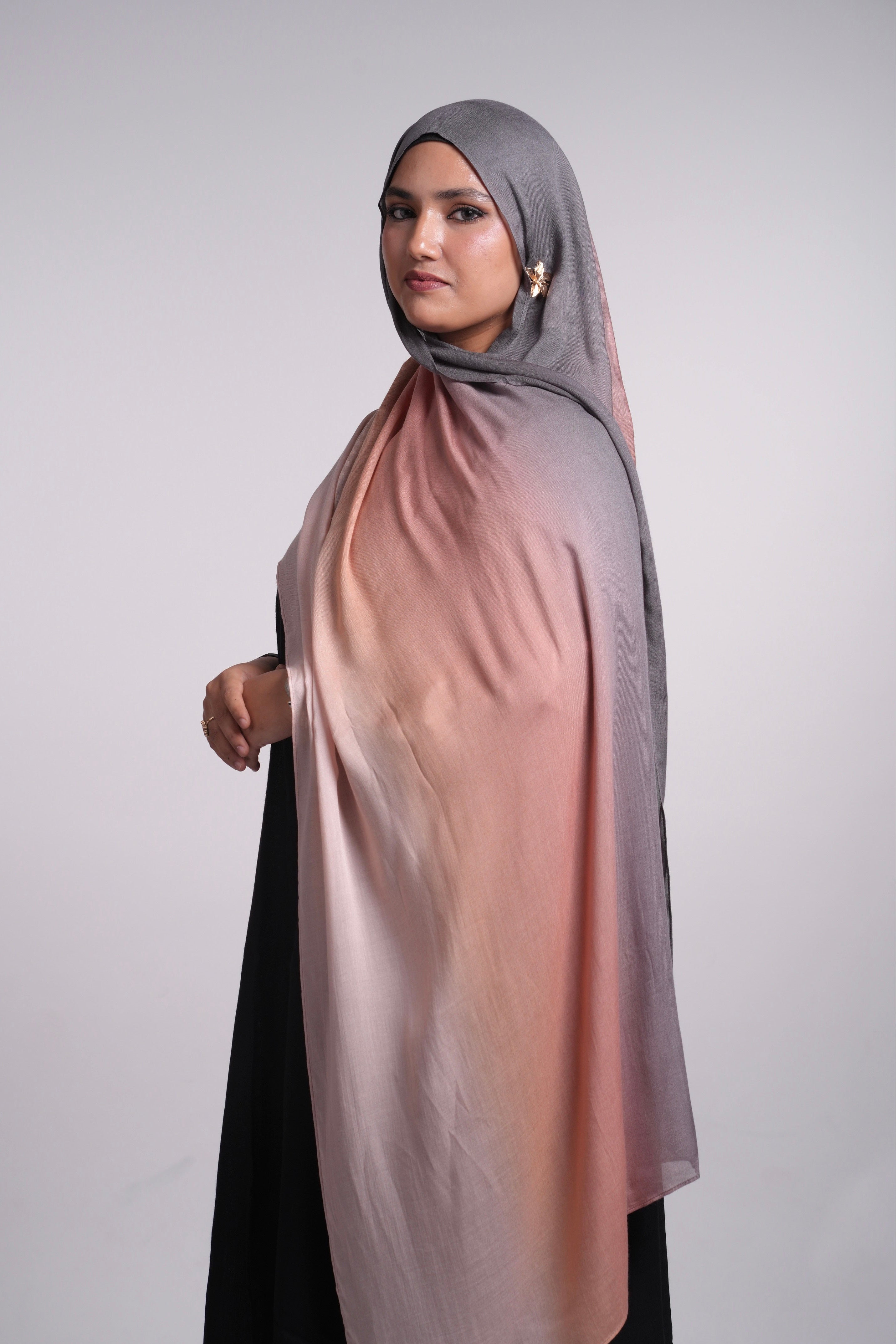 Printed Modal - Ombré Dusk