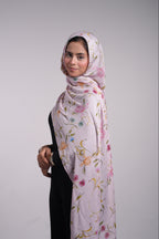 Printed Modal - Pink Blossom
