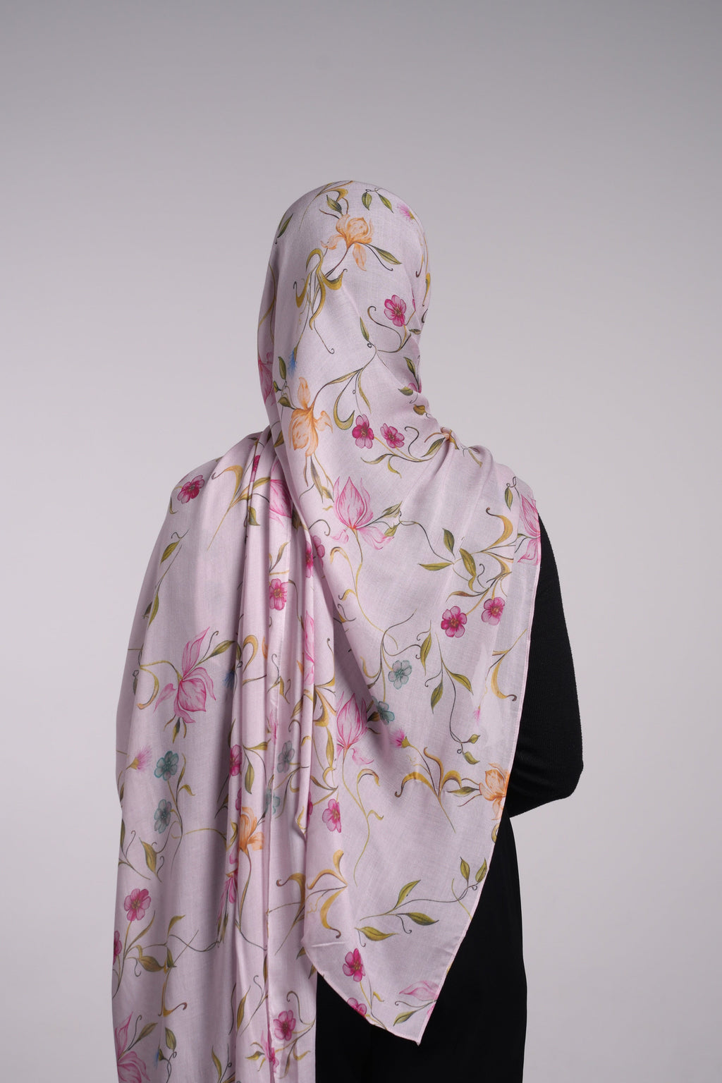 Printed Modal - Pink Blossom