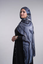Printed Modal - Blue Tide