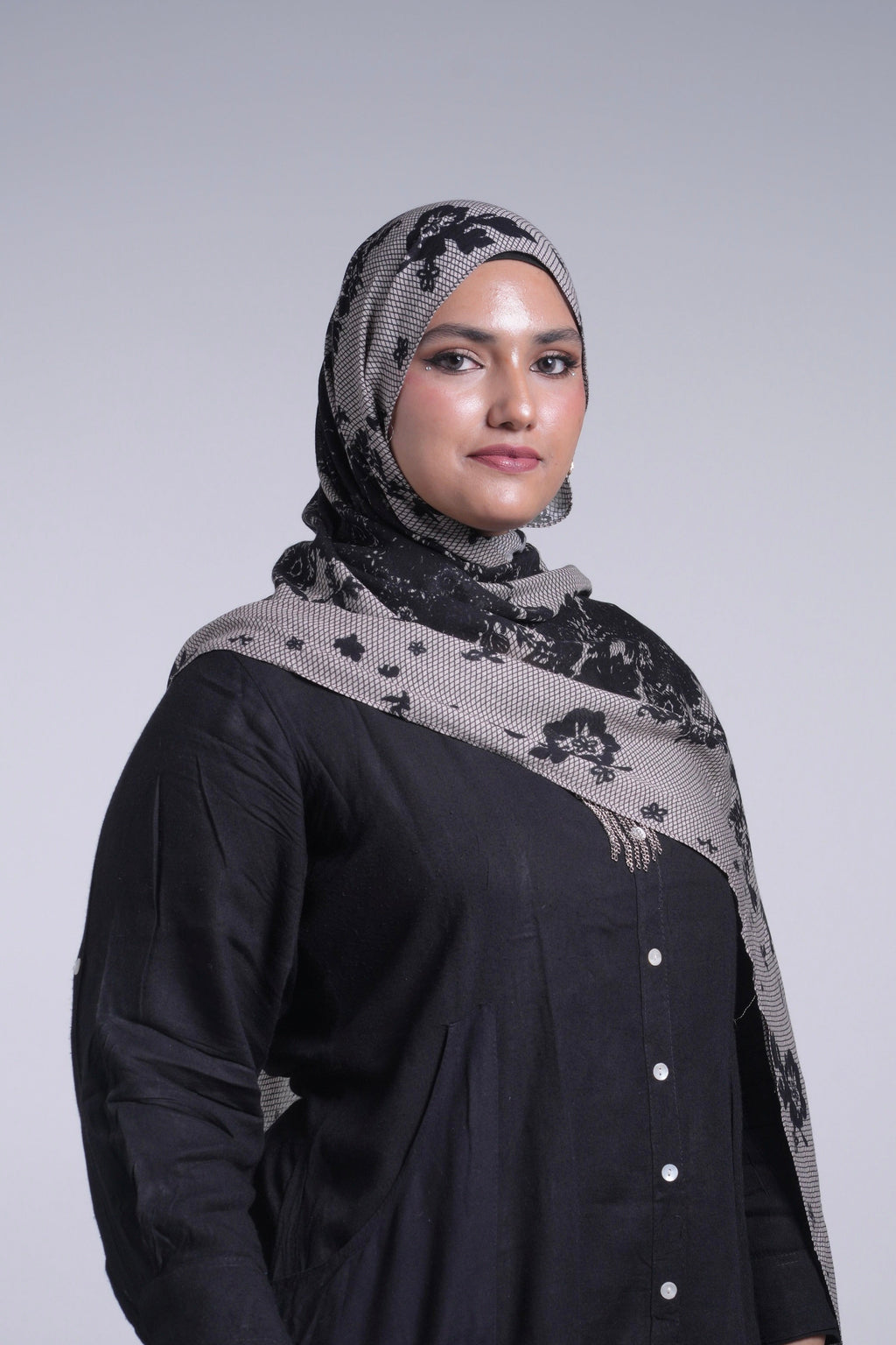 Printed Modal - Chantilly Lace