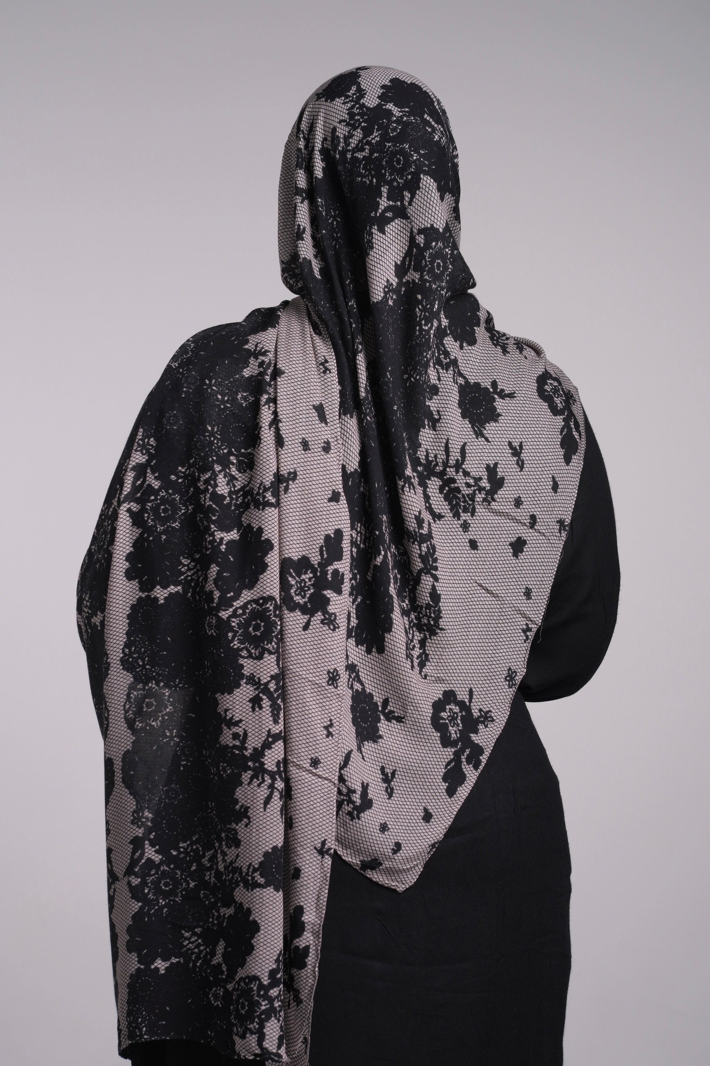 Printed Modal - Chantilly Lace