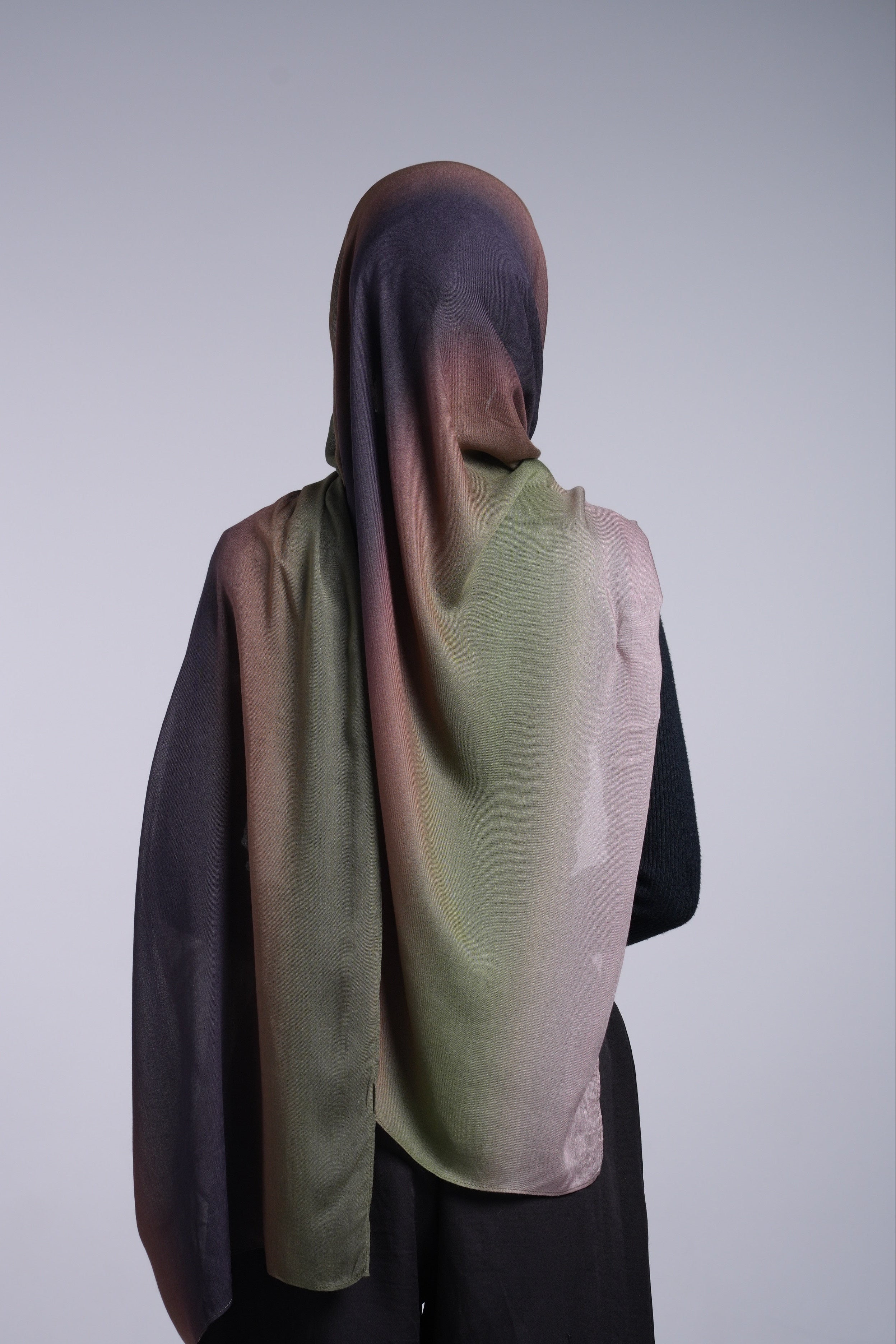 Printed Modal - Olive Ombré
