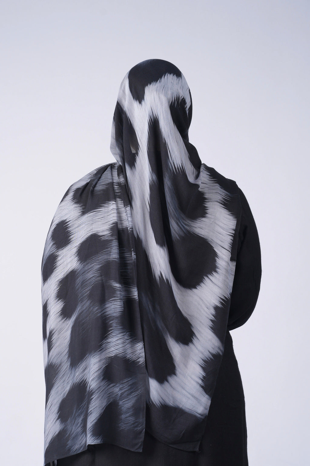 Printed Modal - Snow Leopard