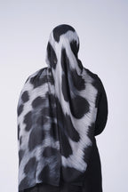 Printed Modal - Snow Leopard